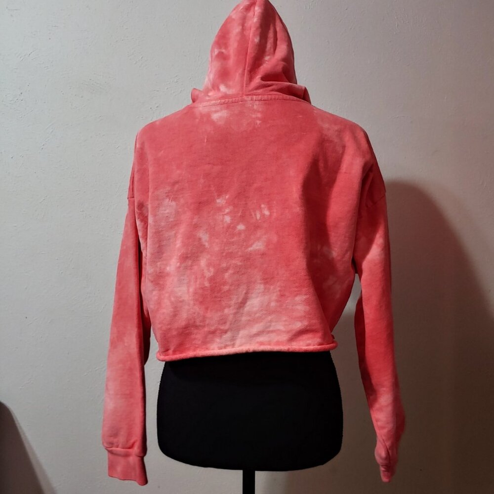 Talentless Tie Dye Crop Hoodie - Picture 3 of 5